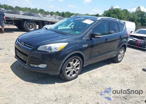 2015 Ford Escape Titanium из США, поврежденный, VIN 1FMCU0JX8FUC60804